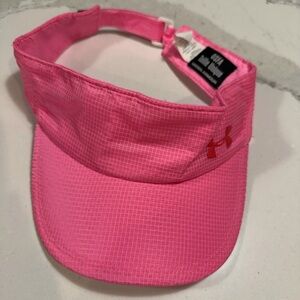 Under Armour bright pink womens visor